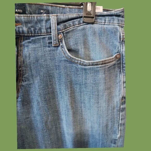 Lucky Brand 221 Straight Mens  Blue Denim Jeans Mid-Rise 40x30 - Picture 10 of 13